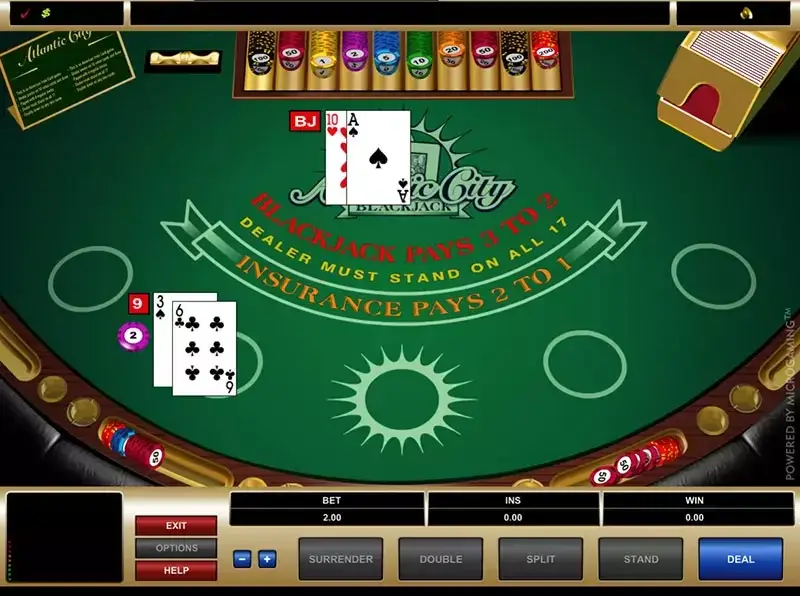 Tipos de blackjack
